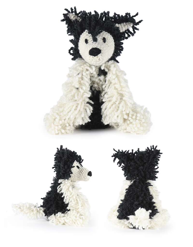 toft ed's animal Warren the Malamute amigurumi crochet